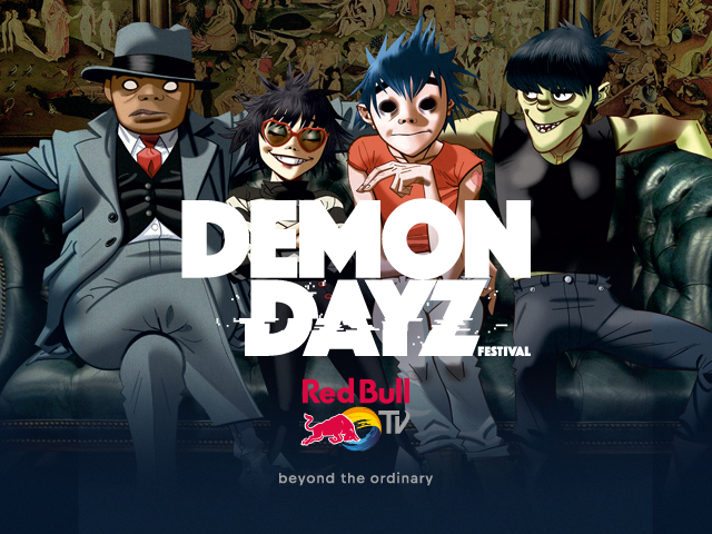 DEMON DAYZ FESTIVAL: GORILLAZ + GUESTS BROADCAST LIVE ON RED BULL TV