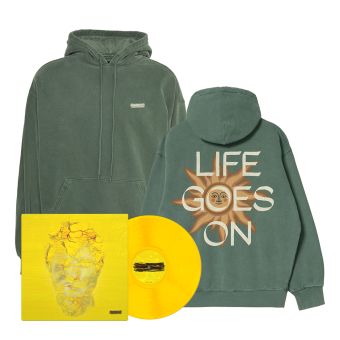 image of Ed Sheeran – Life Goes On Hoodie + Vinyl Album Bundle